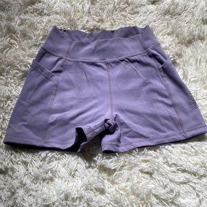 Paragon Lavender Spandex Shorts S
